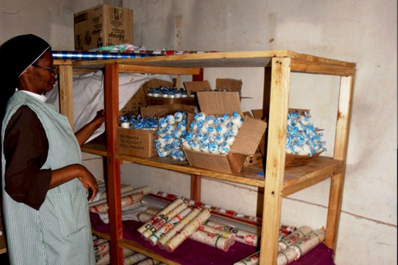 Carmel de Kigali - les bougies