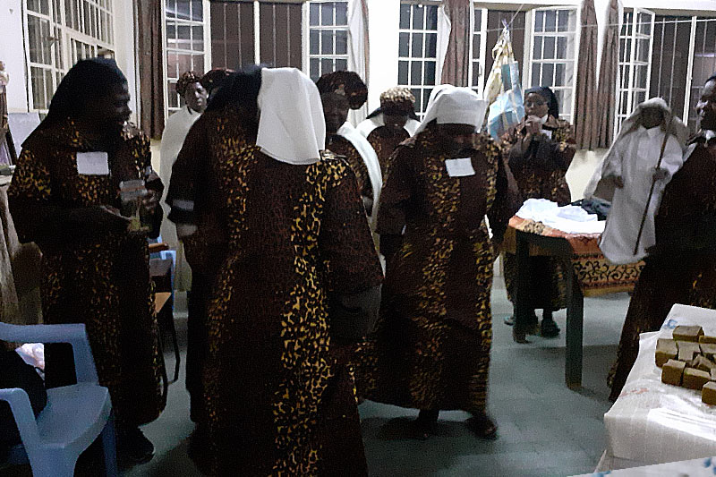 Carmel de Lubumbashi moment de détente