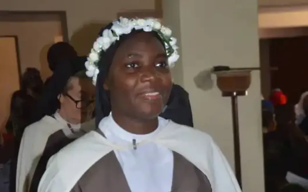Profession solennelle de Chantal-Marie de la Trinité